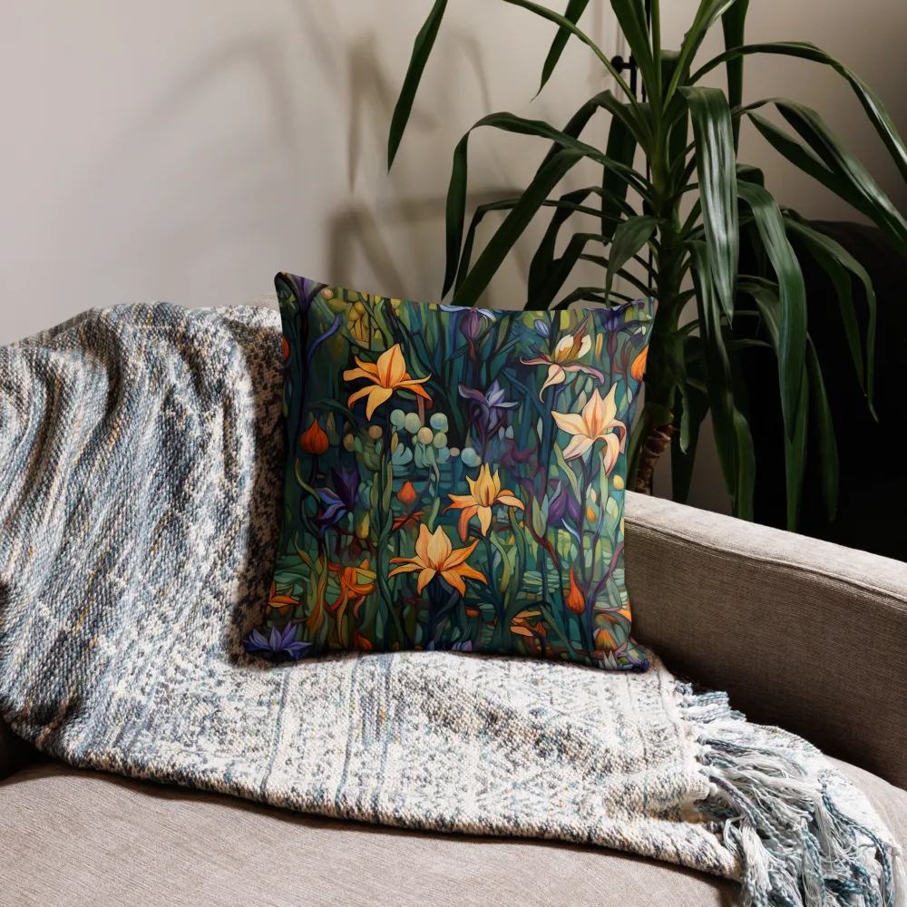Garden of Elegance | Pillow & Pillow Case | Multiple Sizes