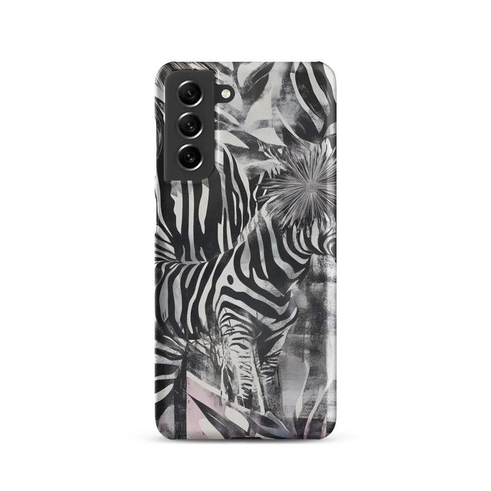 Zebra in the Jungle of Illusions | Phone Case |  S21 | Snap Case | Matte