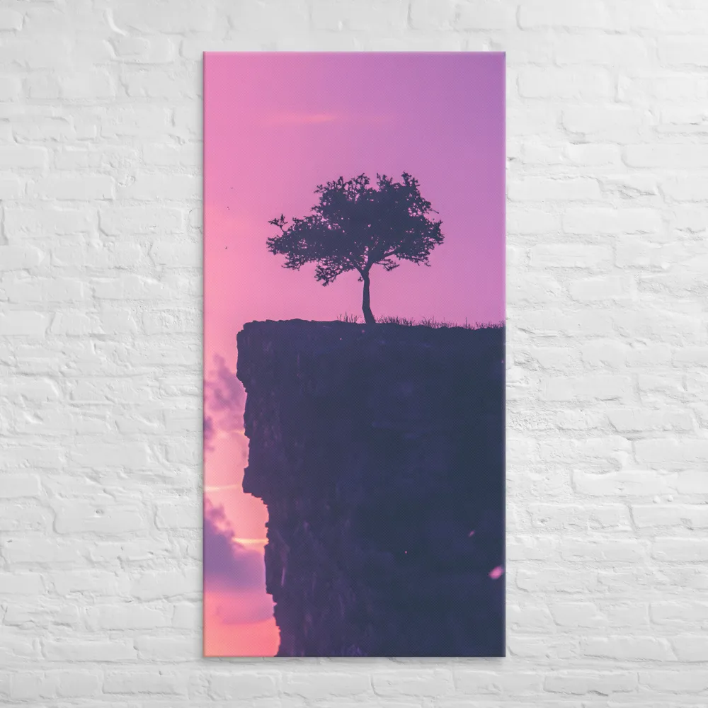 Solitude on the Edge | Canvas | 30″×60″