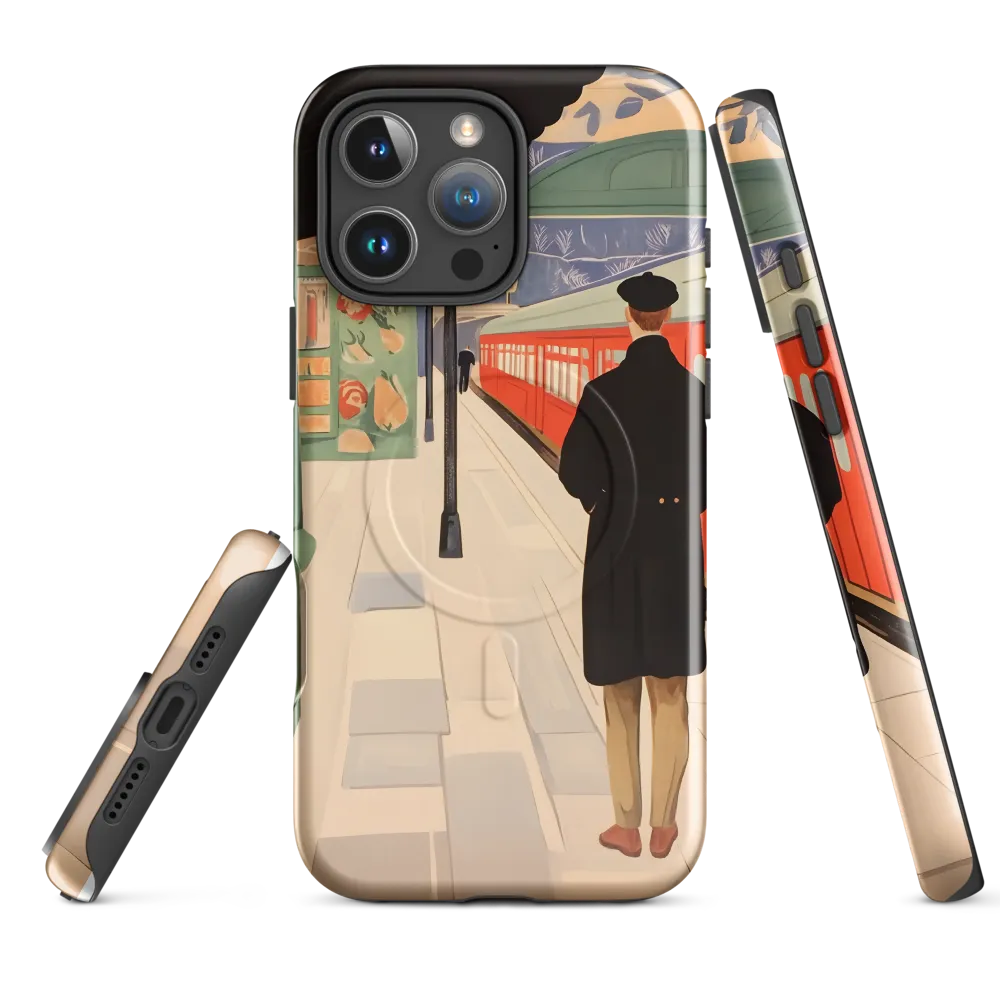A Moment at the Station | Phone Case |  16 Pro Max | MagSafe® Tough Case | Glossy