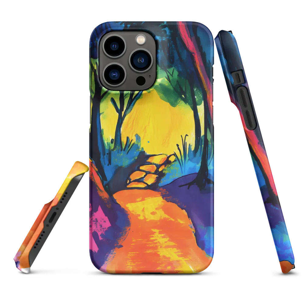 Path Through a Vibrant Forest