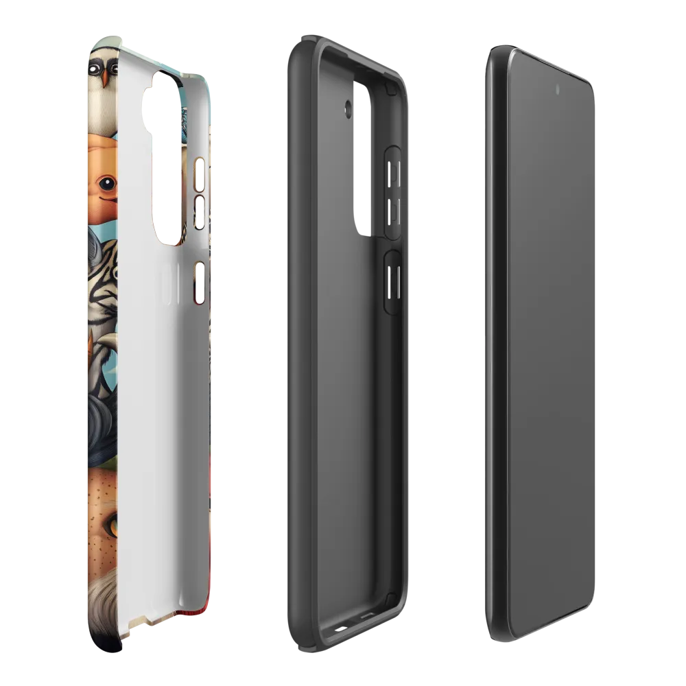 Harmonious Echoes of Wildlife | Phone Case |  S21 Plus | Tough Case | Matte