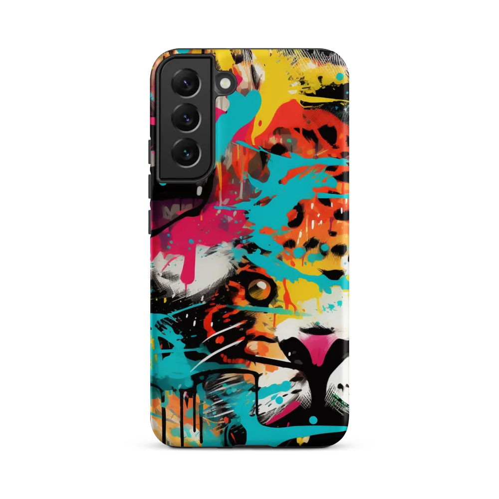 Fierce Fusion: Tiger and Lion in Graffiti