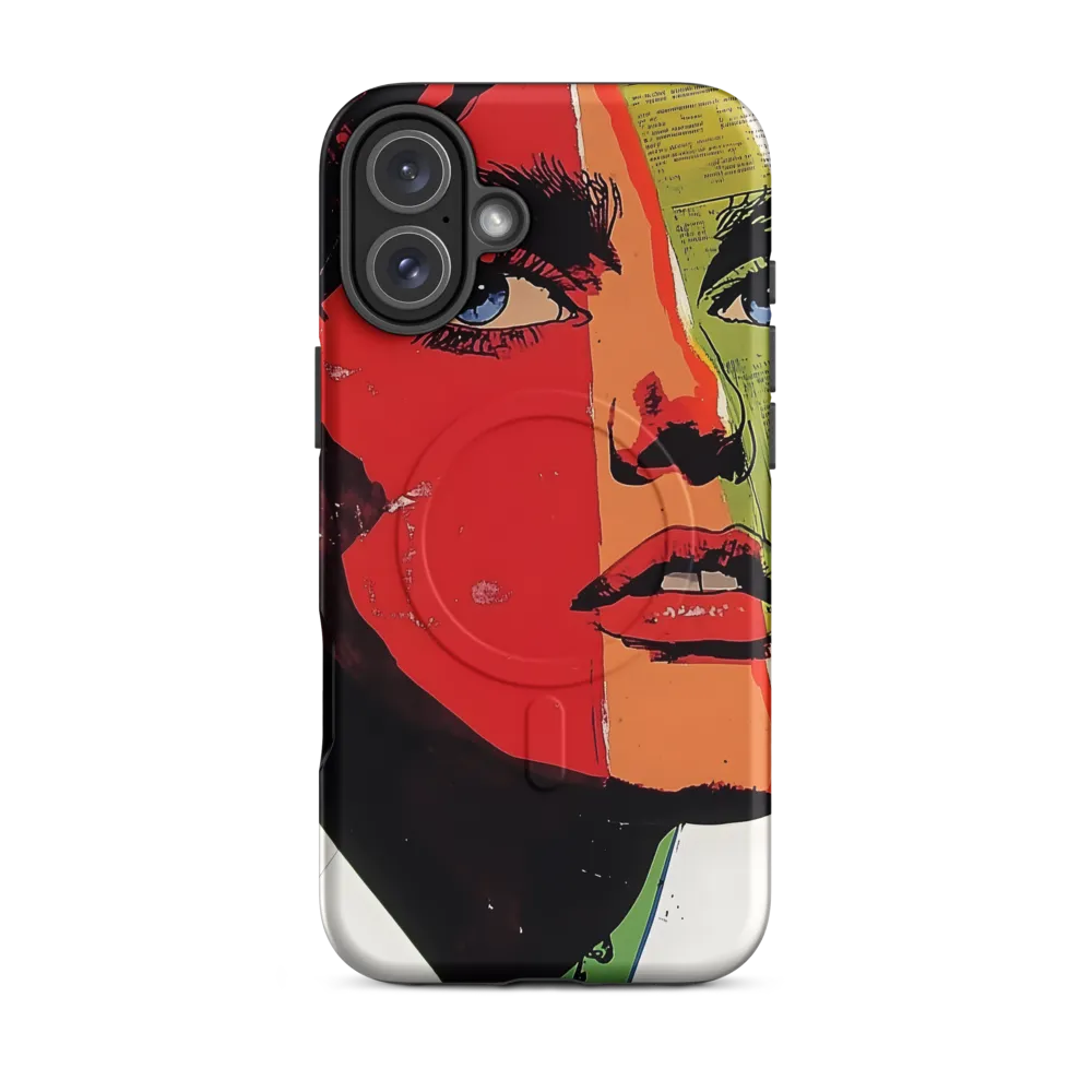 Vibrant Expressions: A Pop Art Portrait
