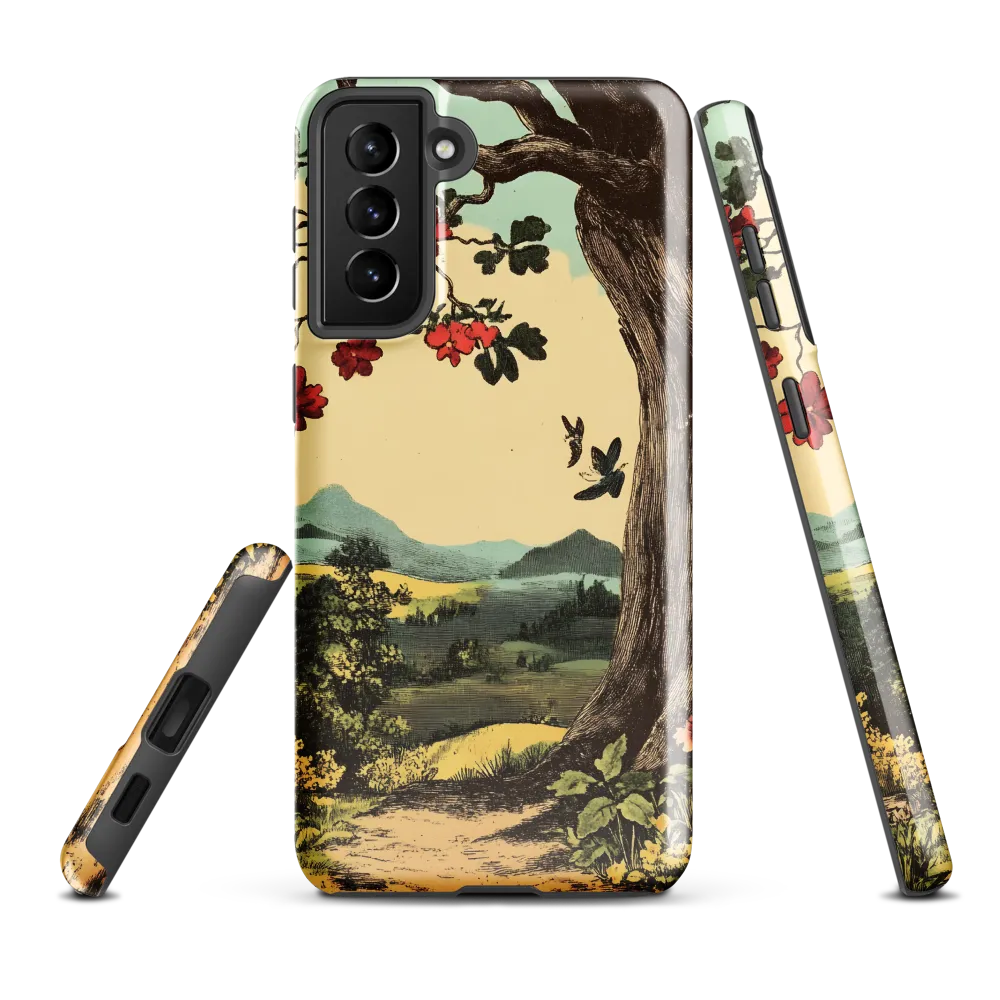 Whispers of a Vintage Landscape | Phone Case |  S21 Plus | Tough Case | Glossy