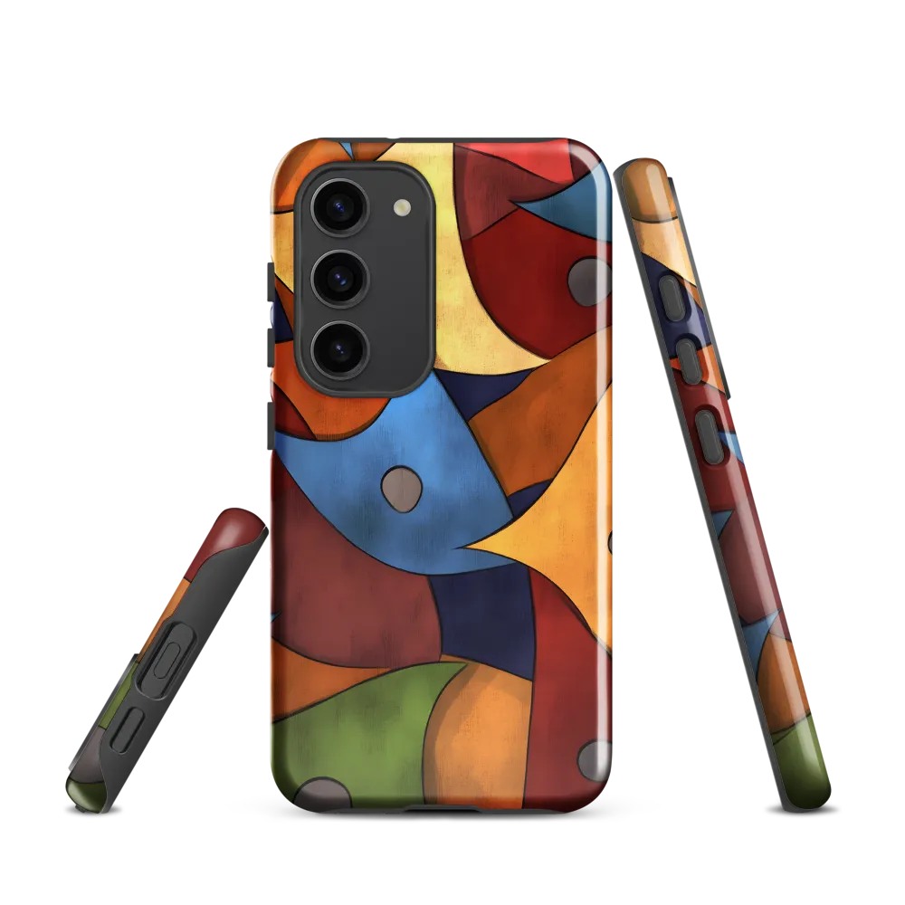 Vibrant Interplay of Shapes