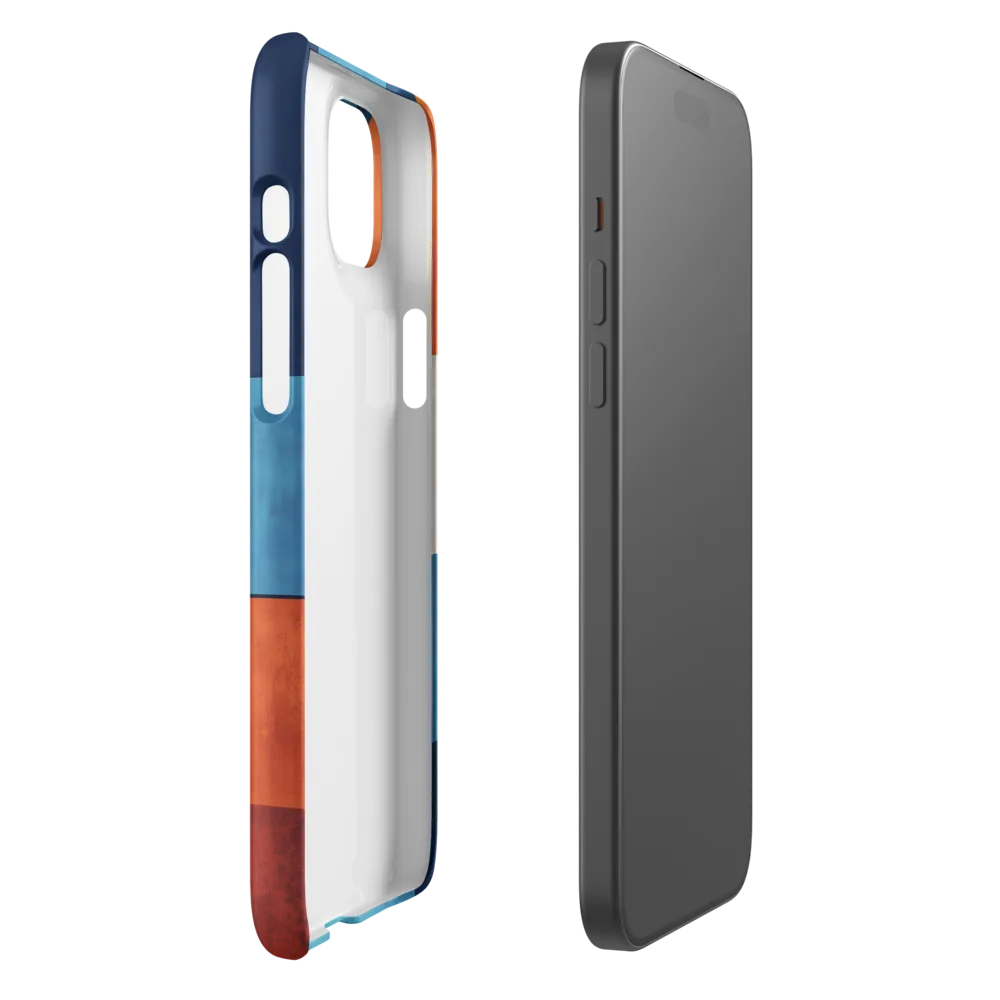 Geometric Harmony in Color | Phone Case |  15 Plus | Snap Case | Matte