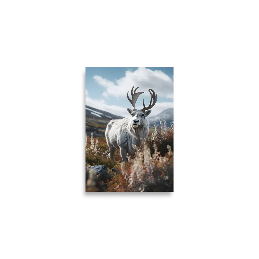 Majestic Harmony: The Reindeer in Nature | Poster | A2 (16.5″×23.3″)