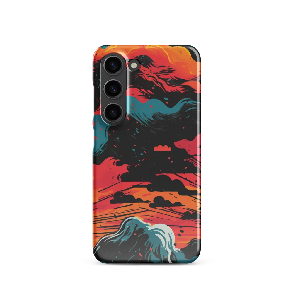 Ethereal Twilight: A Dramatic Landscape in Motion