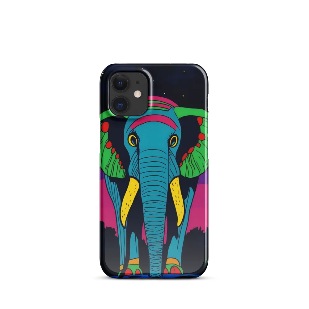 Whimsical Majesty: The Vibrant Elephant