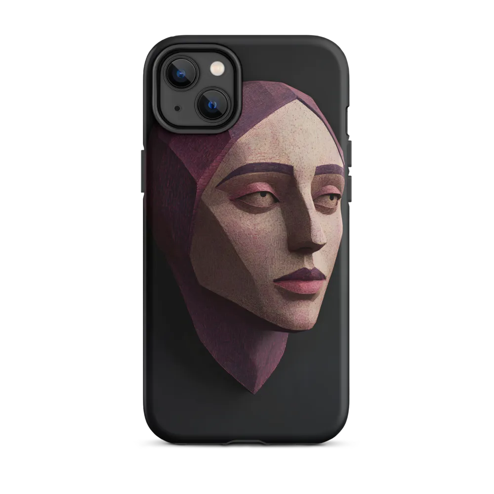 Geometric Elegance: A Contemporary Portrait