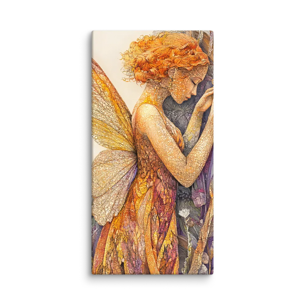 Whispers of the Frosted Meadow | Canvas | 16″×32″