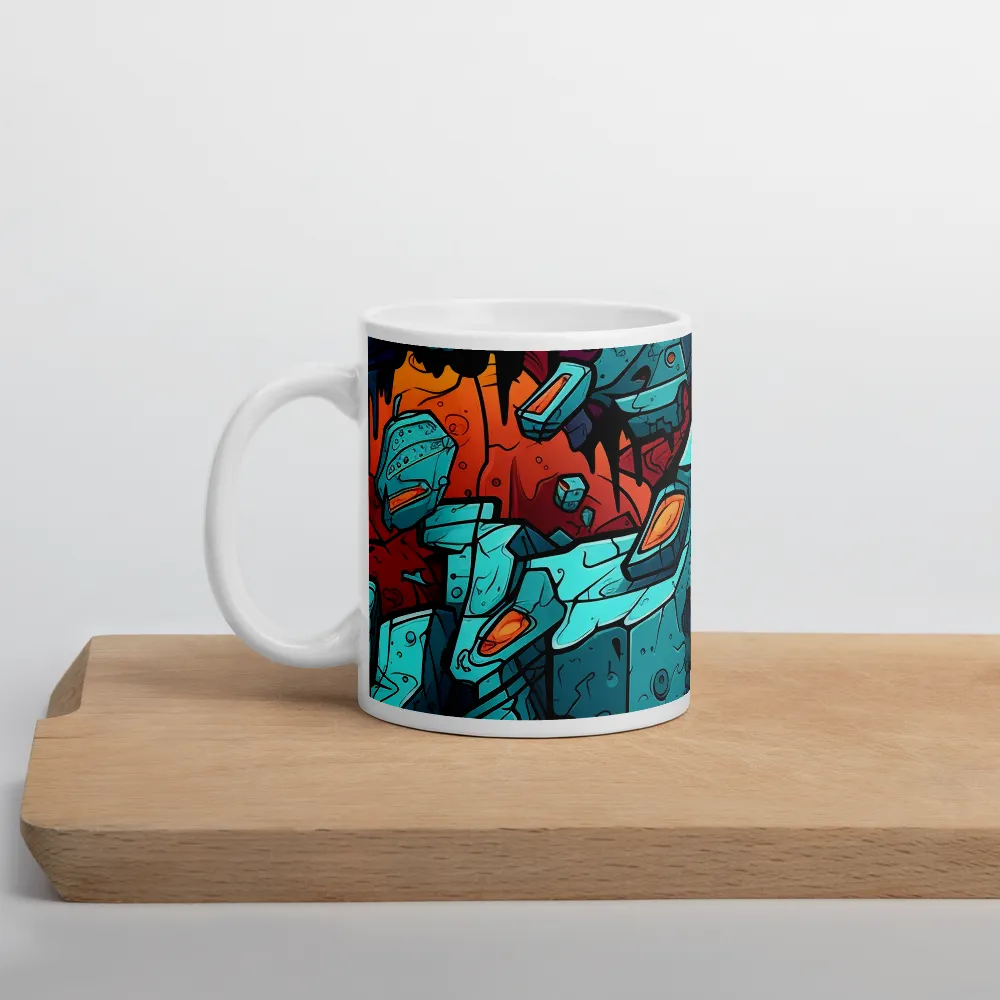 Celestial Formations: A Whimsical Journey | Mug with White inside | 11 oz