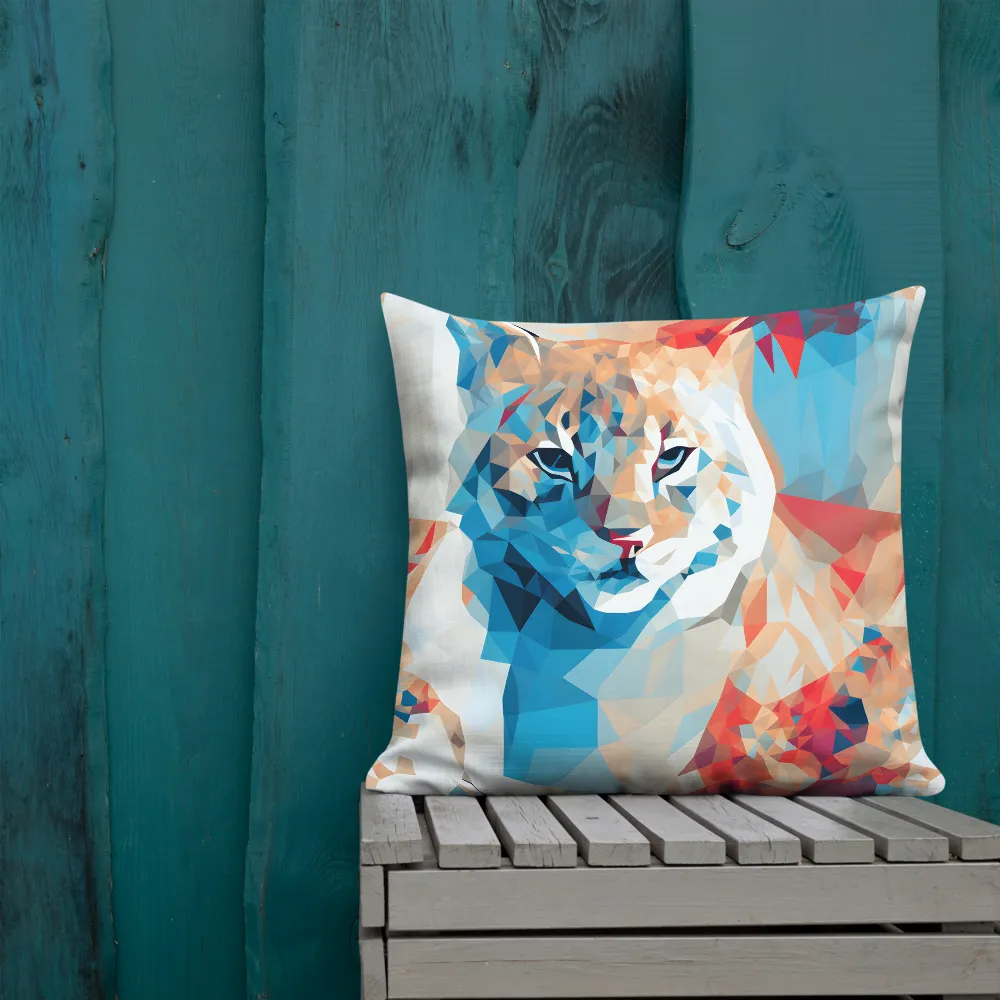 Facets of Feline Wonder | Pillow & Pillow Case | Multiple Sizes