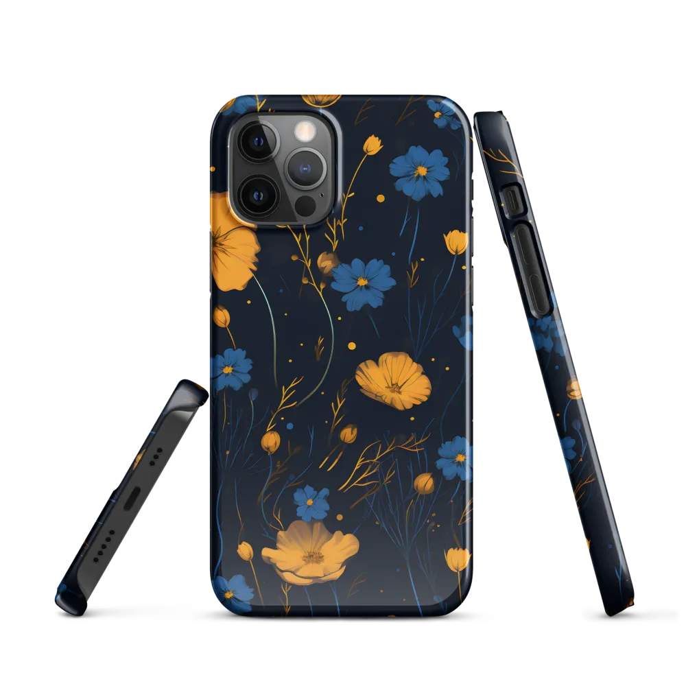 Nocturnal Blossoms | Phone Case |  12 Pro | Snap Case | Glossy