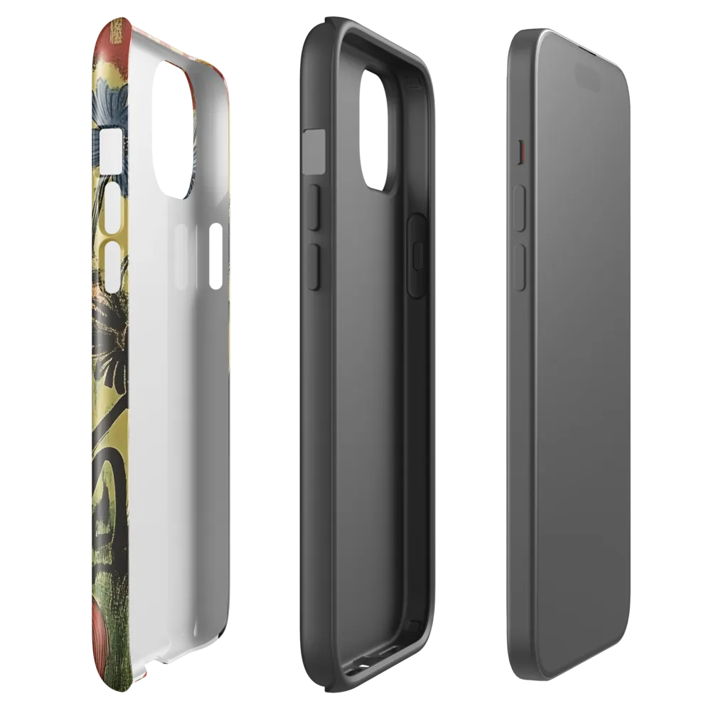 The Echo of Panic | Phone Case |  15 Plus | Tough Case | Glossy