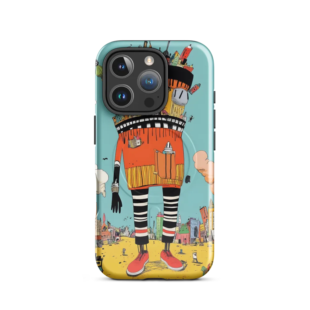 Urban Fantasia: A Whimsical Encounter | Phone Case |  16 Pro | MagSafe® Tough Case | Glossy