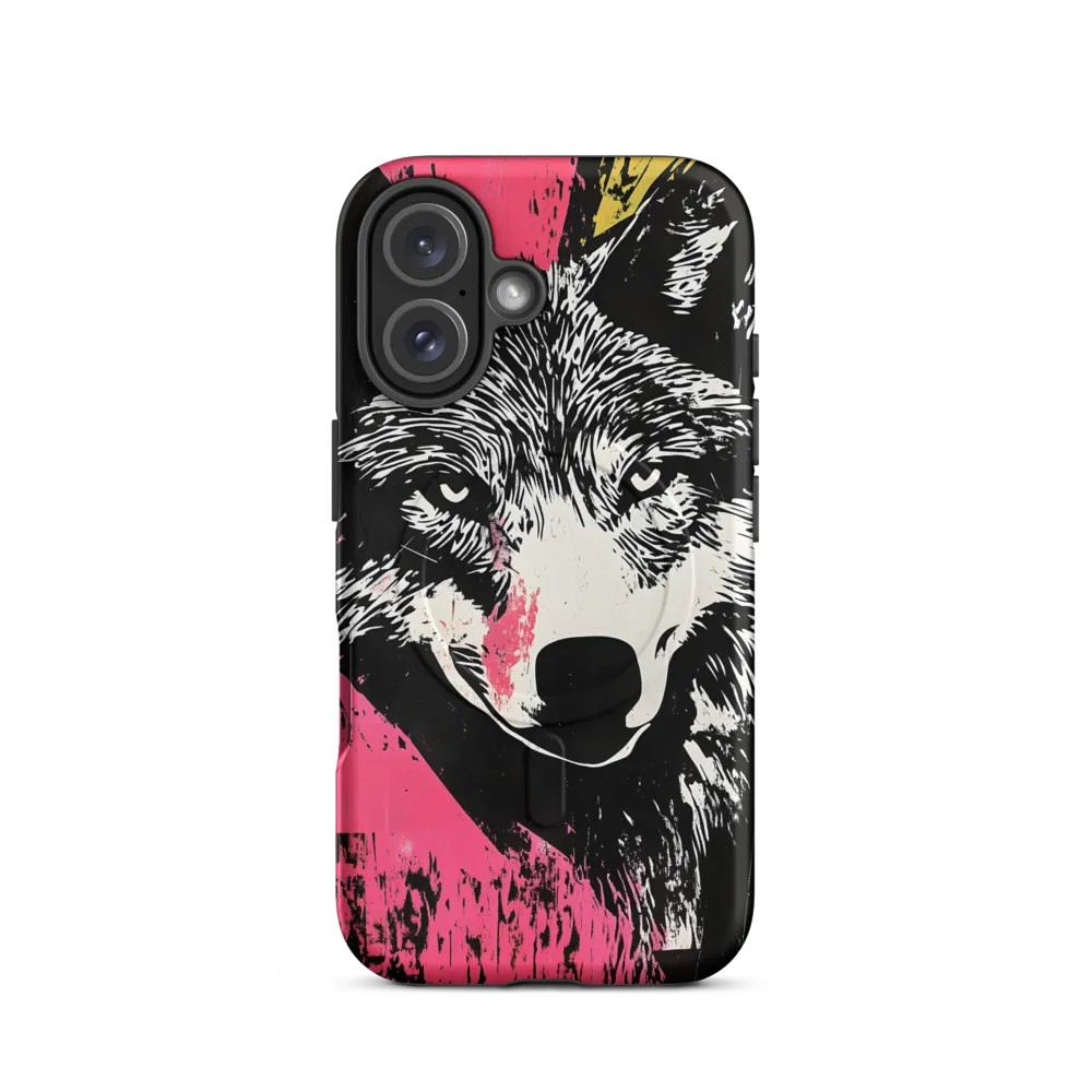Intense Gaze of the Wolf