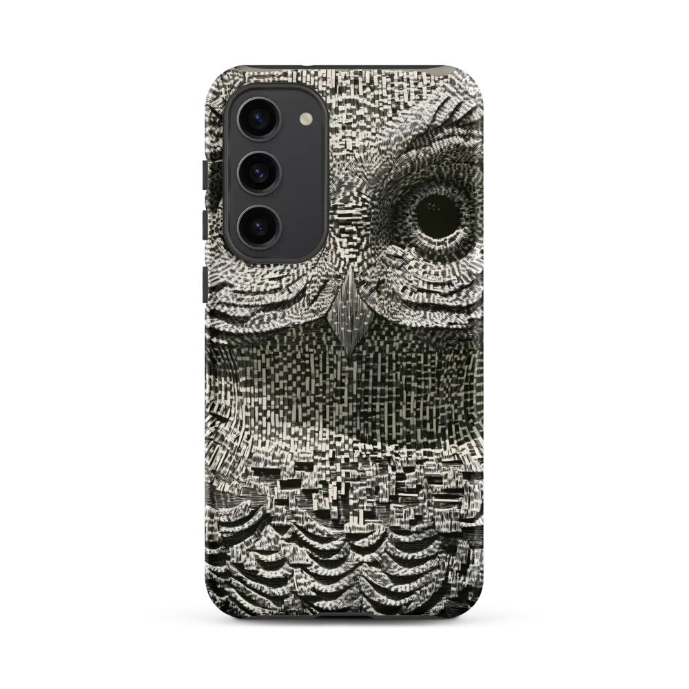 Intricate Owl of Textures