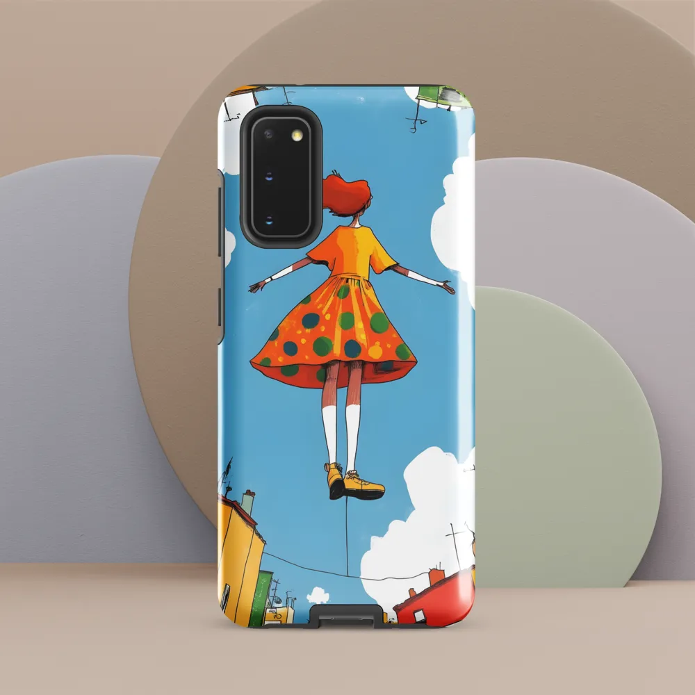 Floating Dreams in a Colorful Sky