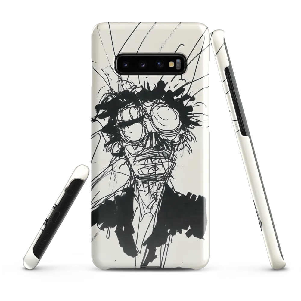 Chaos in Ink | Phone Case |  S10 Plus | Snap Case | Glossy