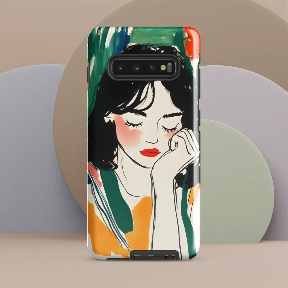 Whispers of Thought | Phone Case |  S10 Plus | Tough Case | Glossy