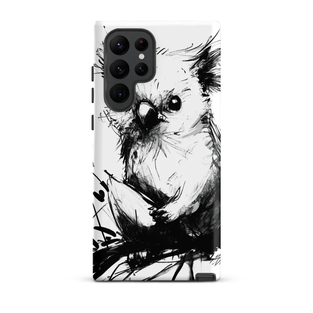Whimsical Koala in Ink