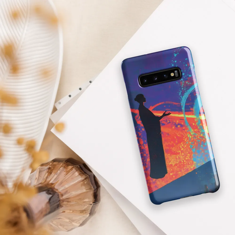 Cosmic Harmony | Phone Case |  S10 Plus | Snap Case | Glossy