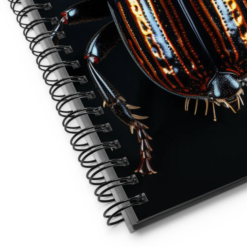 Luminous Insect Majesty | Spiral Notebook