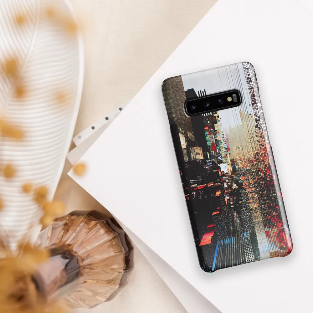 Fragmented Urban Symphony | Phone Case |  S10 Plus | Snap Case | Glossy