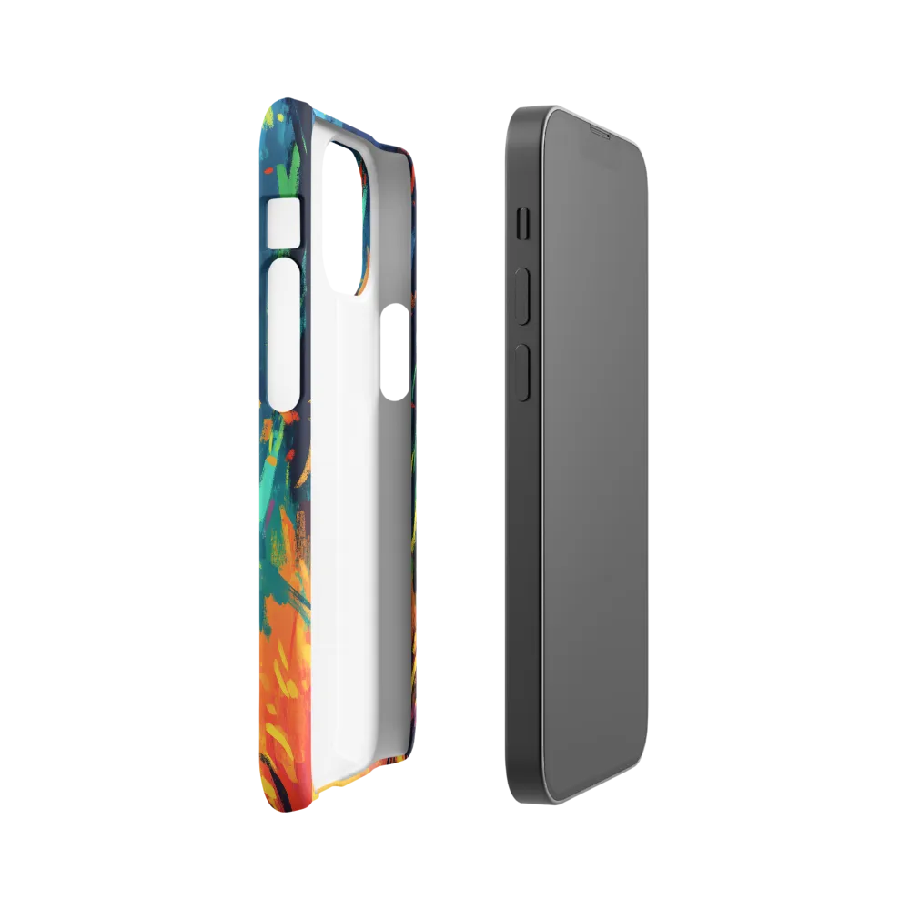 Joyful Escape into Nature | Phone Case |  13 Mini | Snap Case | Matte