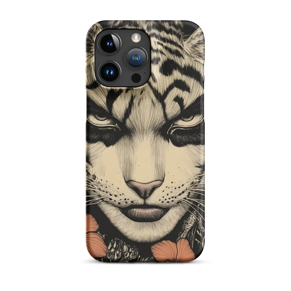 Feline Majesty: The Human-Leopard Connection | Phone Case |  15 Pro Max | Snap Case | Matte