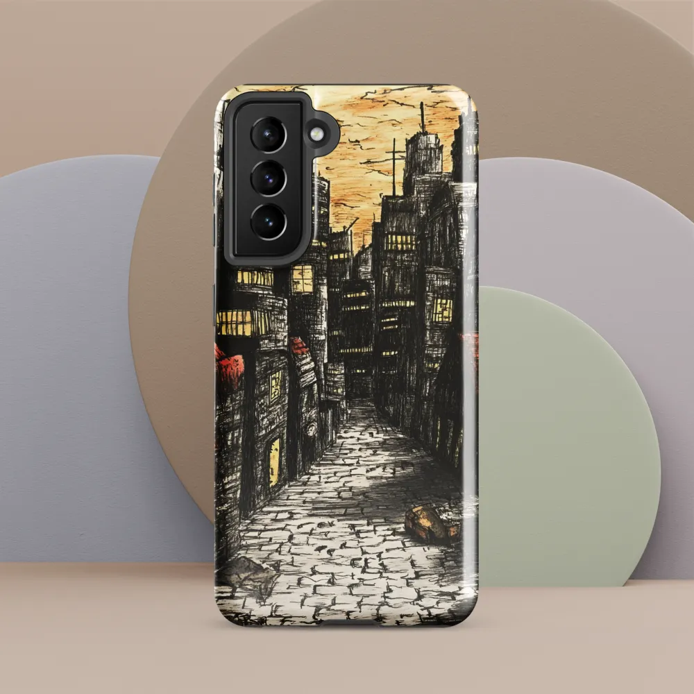 Urban Twilight: A Desolate Cityscape