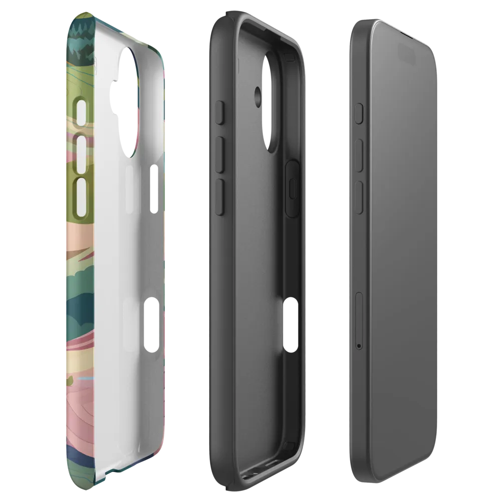 Harmonious Hills | Phone Case |  16 Plus | Tough Case | Matte
