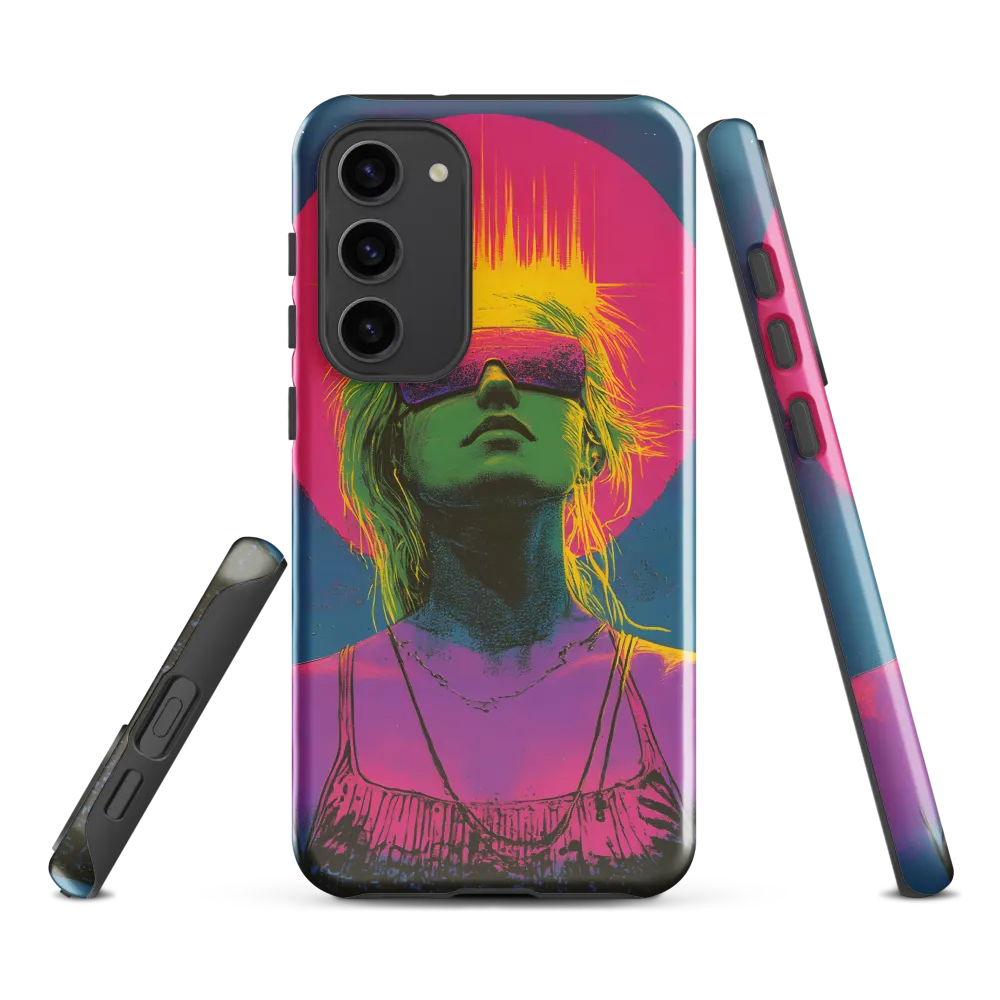 Neon Dreams: Portrait of a Modern Muse