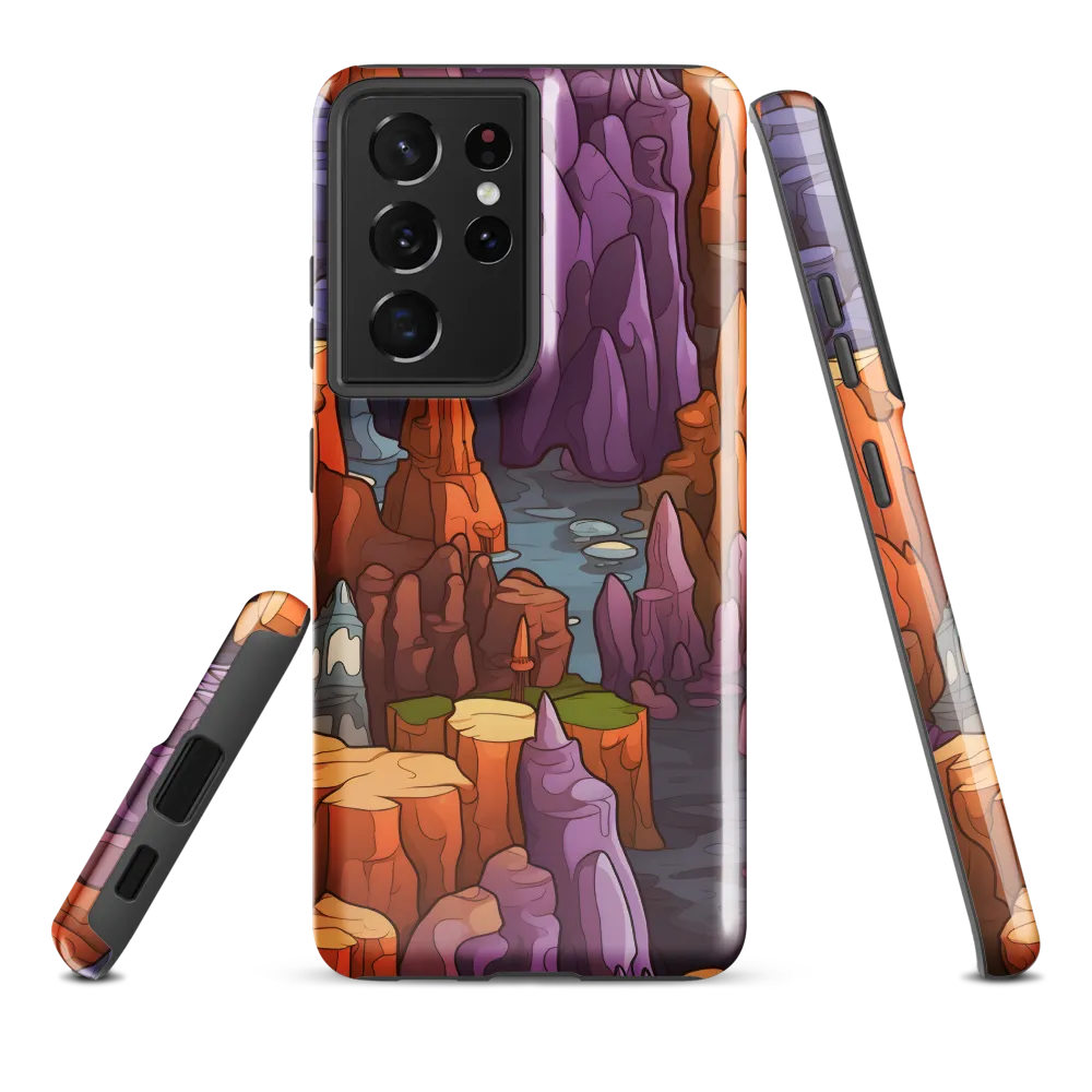 Vibrant Rockscape: A Digital Odyssey