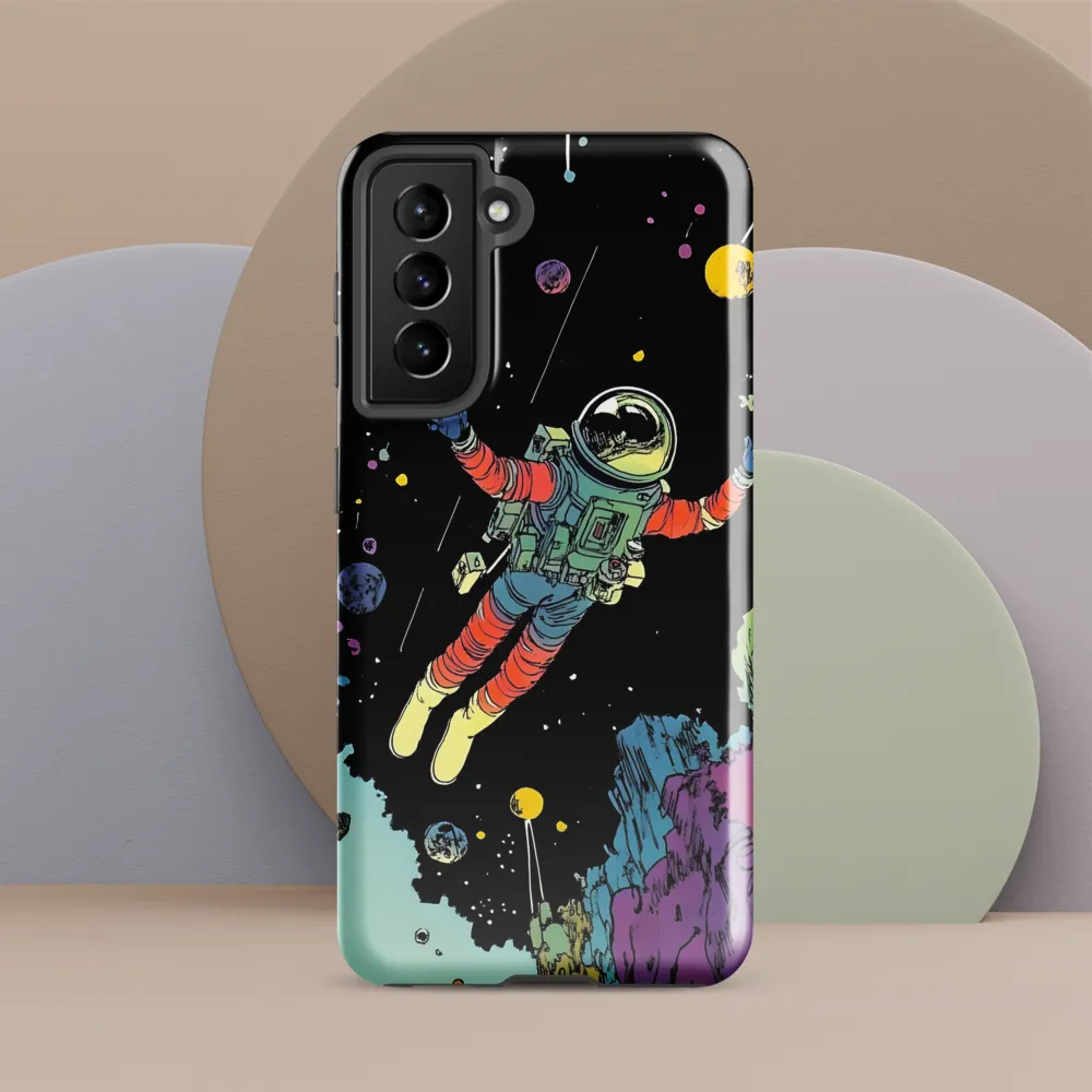 Celestial Voyage: The Astronaut's Journey