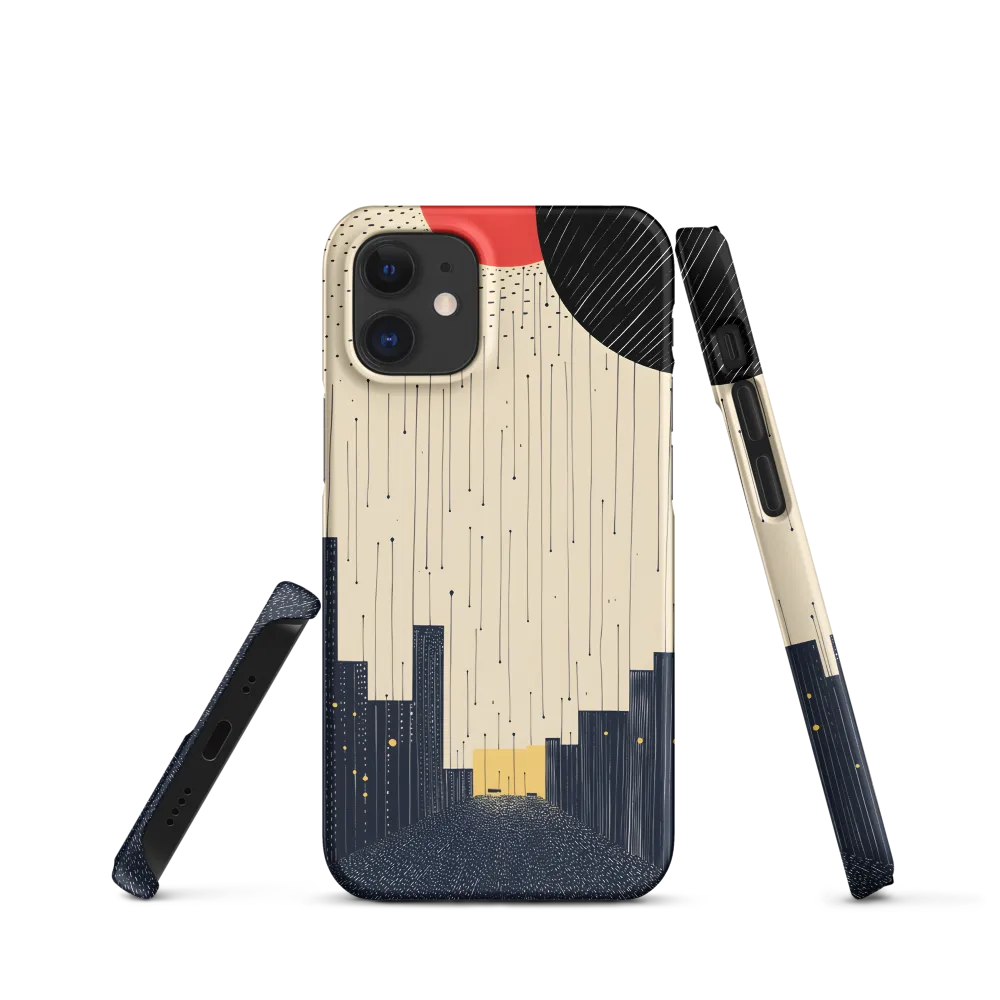 Whispers of the Urban Sky | Phone Case |  12 Mini | Snap Case | Matte