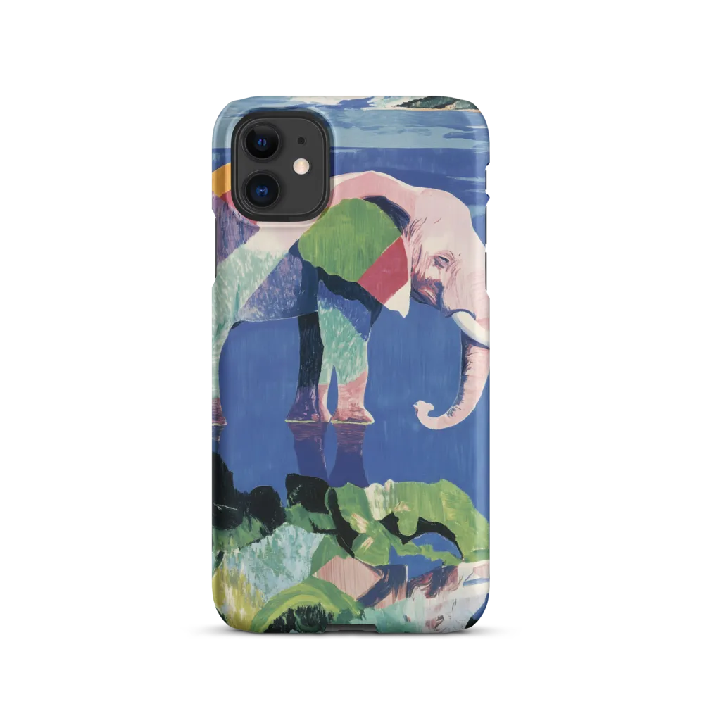 Serenity in Color: The Elephants of Reflection