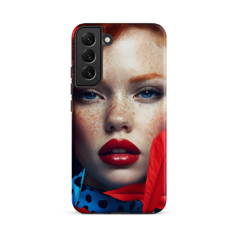 Embrace of Red | Phone Case |  S22 Plus | Tough Case | Matte