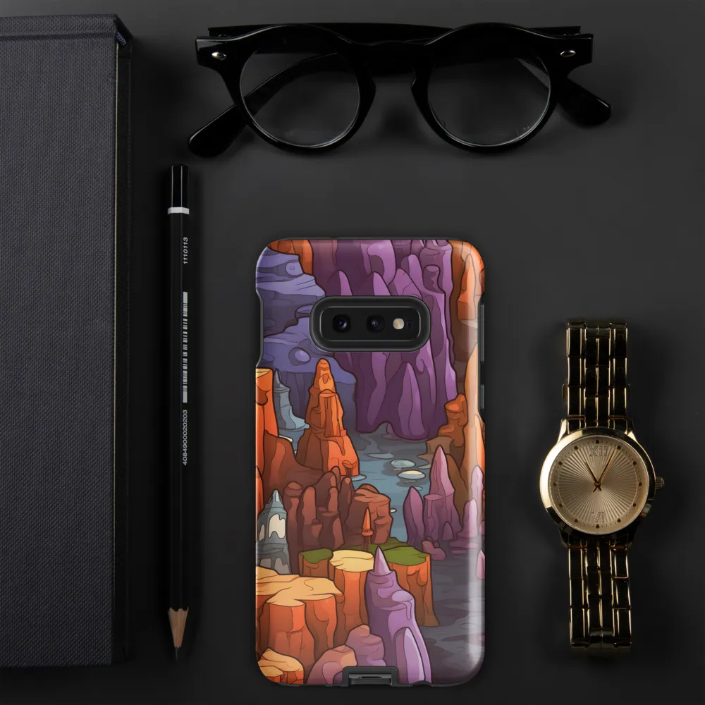 Vibrant Rockscape: A Digital Odyssey