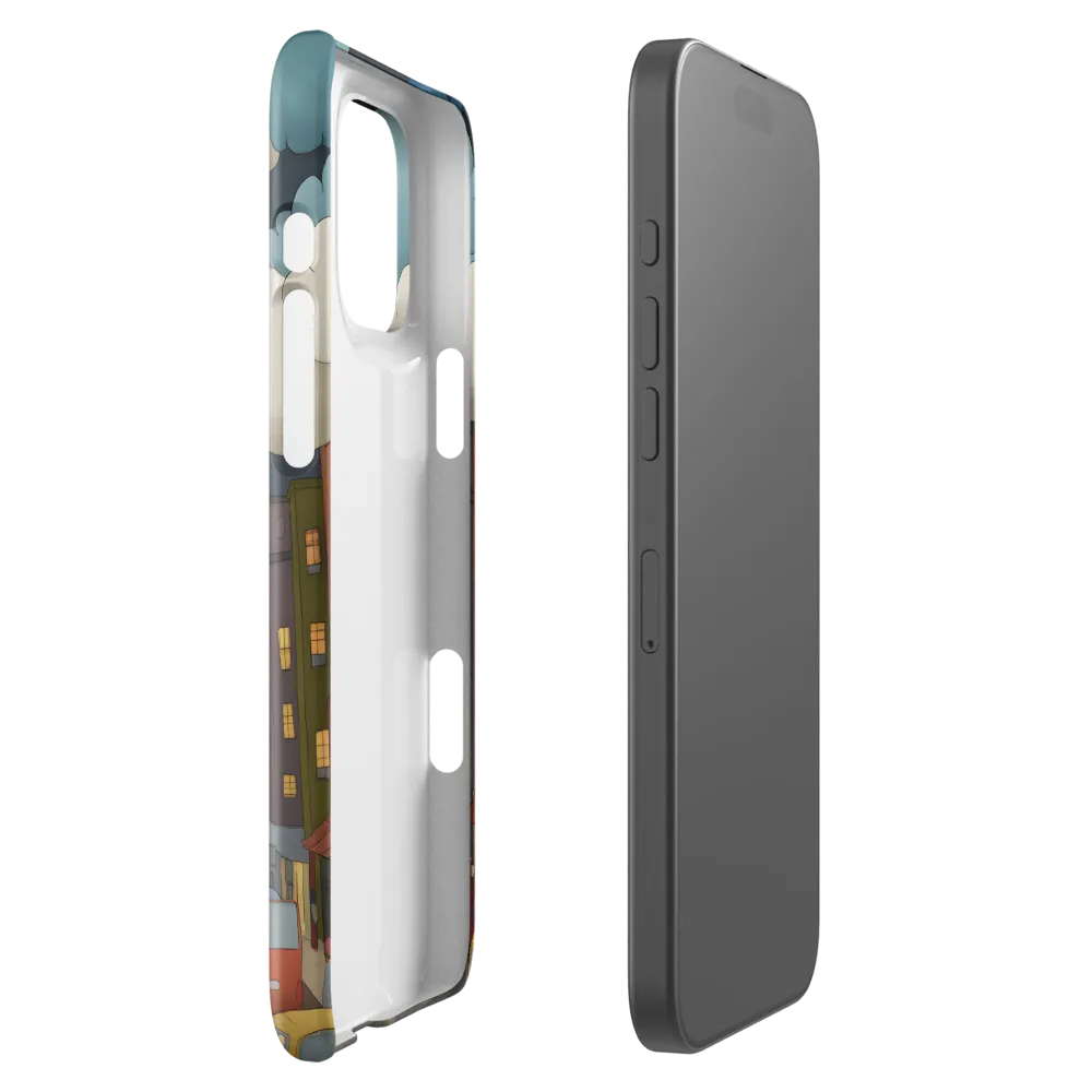 Urban Symphony: A City Awakens at Dusk | Phone Case |  16 Pro Max | Snap Case | Glossy