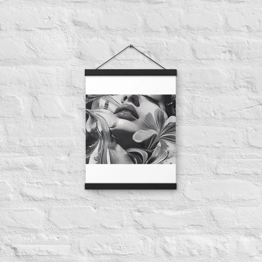 Harmony of Flows | Poster With Black Wood Hanger | 12″×16″