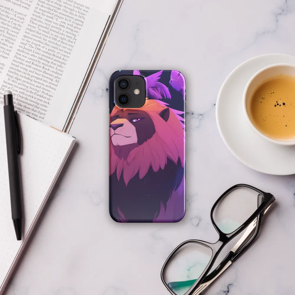 Regal Serenity: The Majestic Lion | Phone Case |  12 | Snap Case | Glossy
