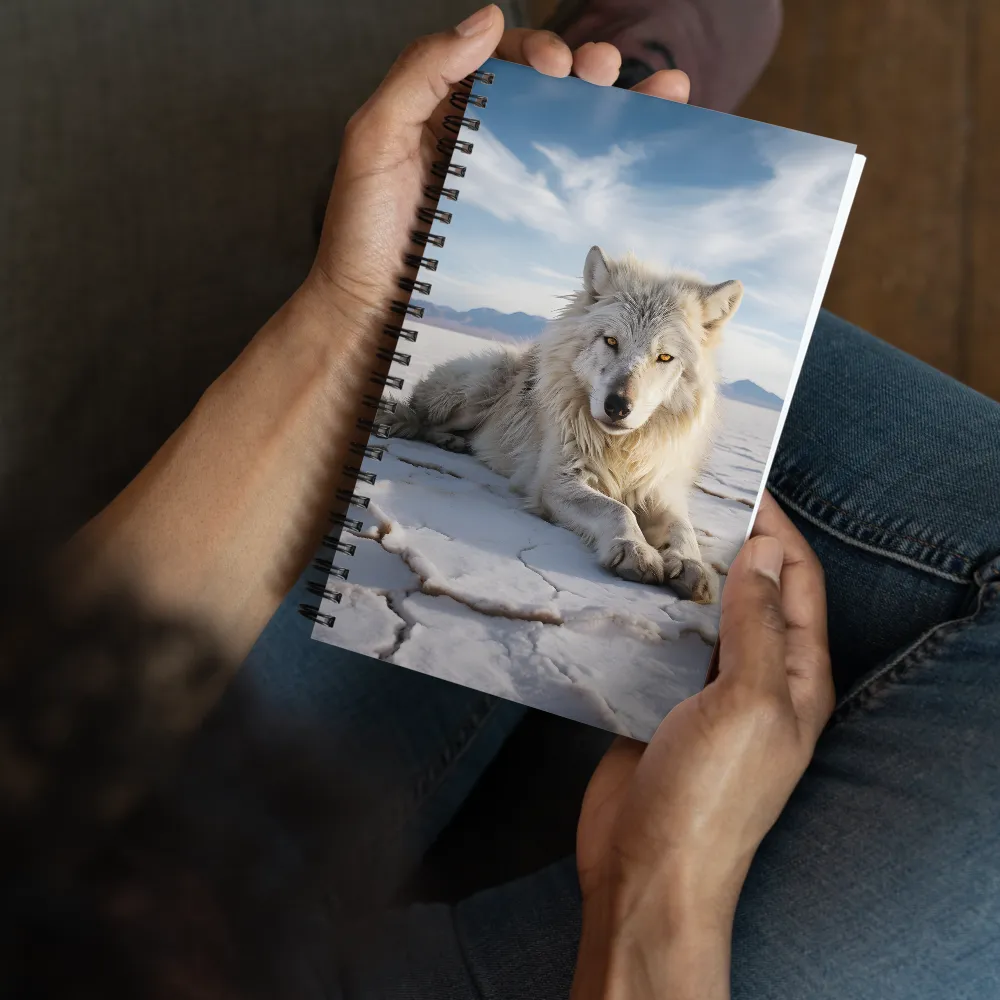 Guardian of the Salt Flats | Spiral Notebook