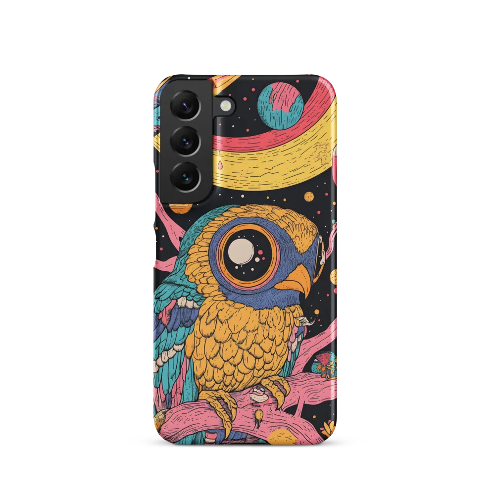 Whimsical Cosmic Owl
