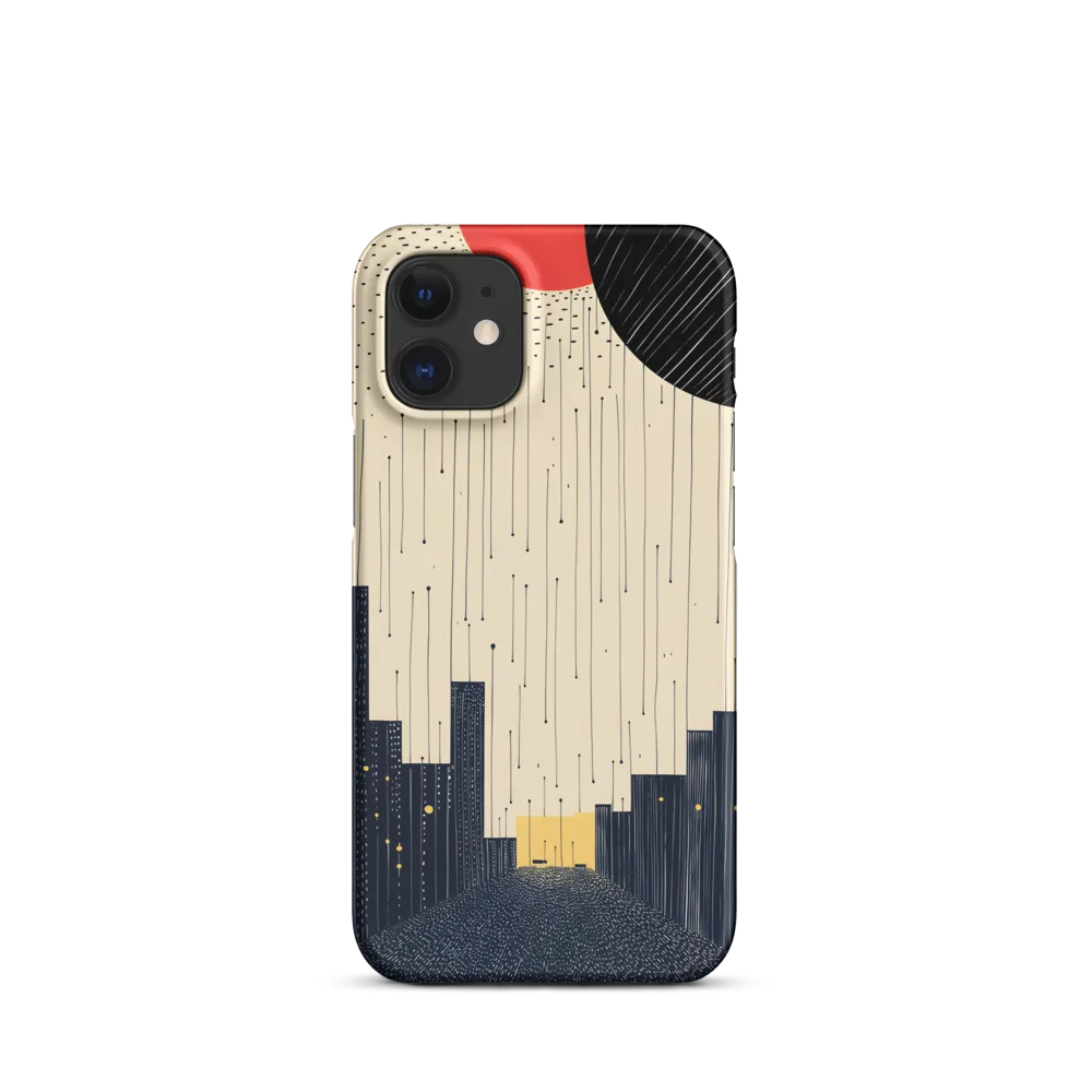 Whispers of the Urban Sky | Phone Case |  12 Mini | Snap Case | Matte