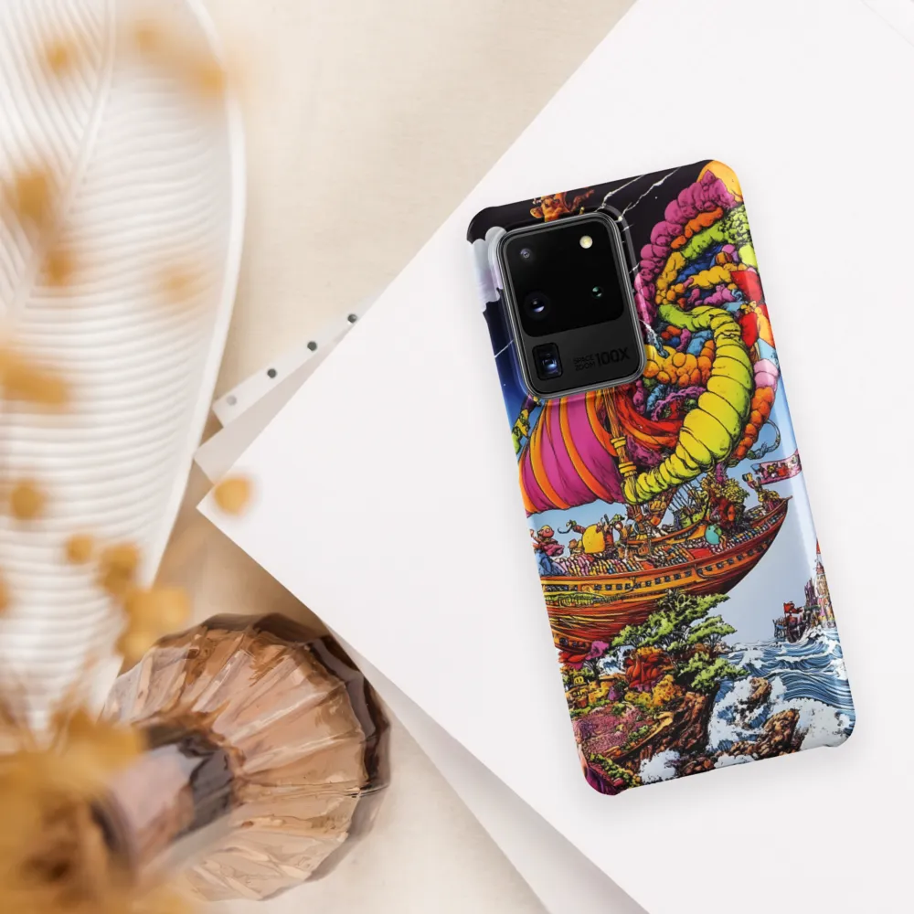 Voyage of Whimsy: A Surreal Sailor's Dream | Phone Case |  S20 Ultra | Snap Case | Matte