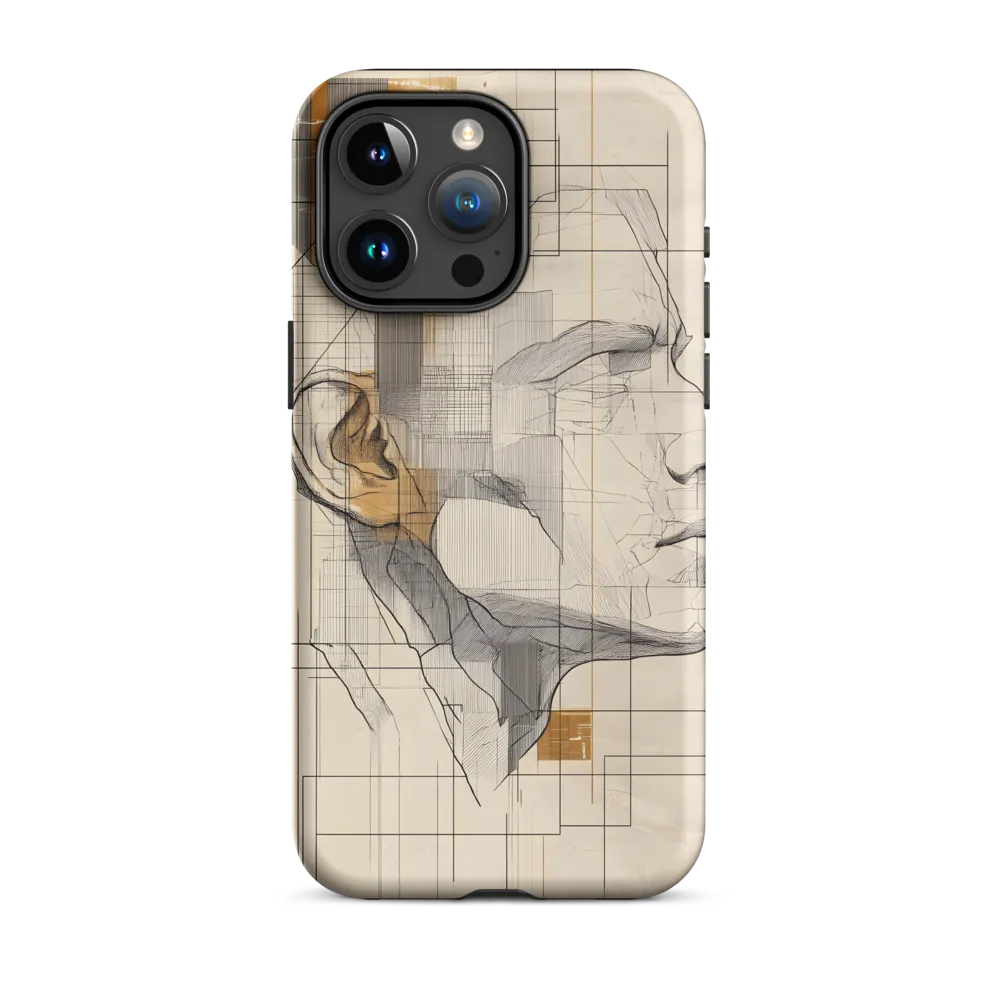 Geometric Reverie | Phone Case |  15 Pro Max | Tough Case | Matte
