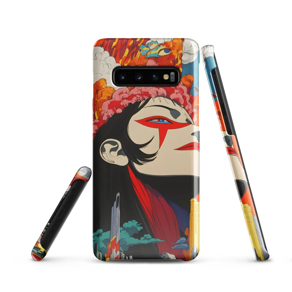 Eruption of Power | Phone Case |  S10 | Snap Case | Glossy